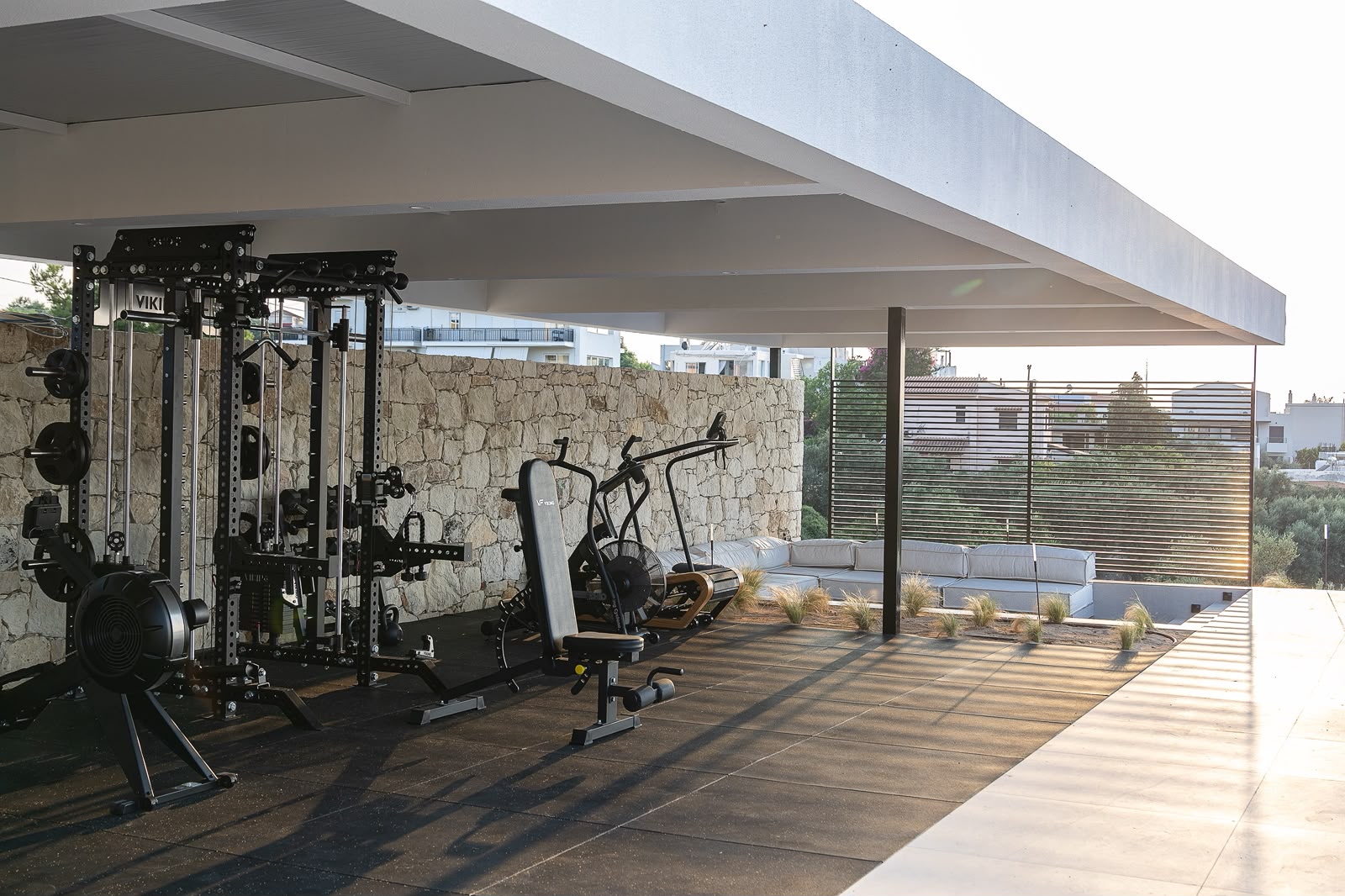 Villa KORA private open-air gym
